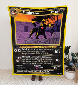 Custom Umbreon Neo Series Blanket