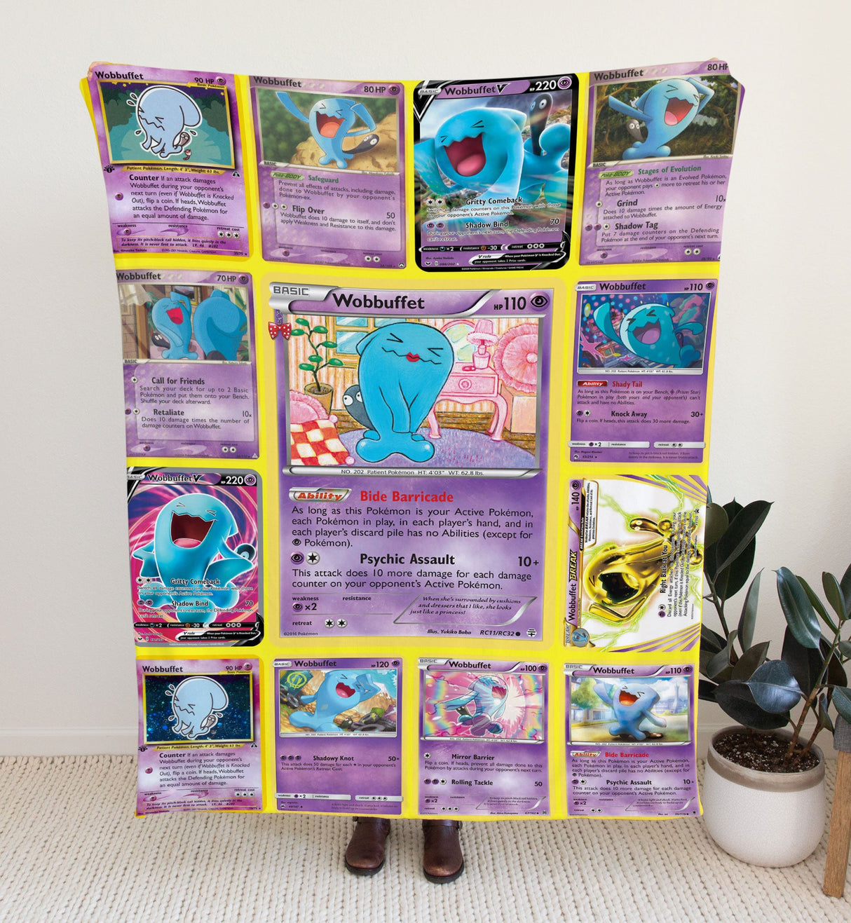 Multi Wobbuffet Blanket