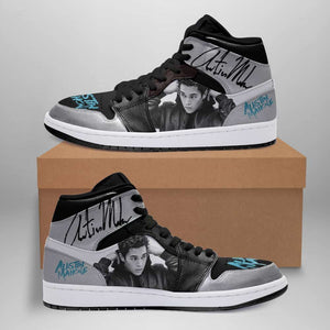 Custom Personalizable Austin Mahone 02 Hi-Top JD1 Shoes Sport Sneakers-Shoes