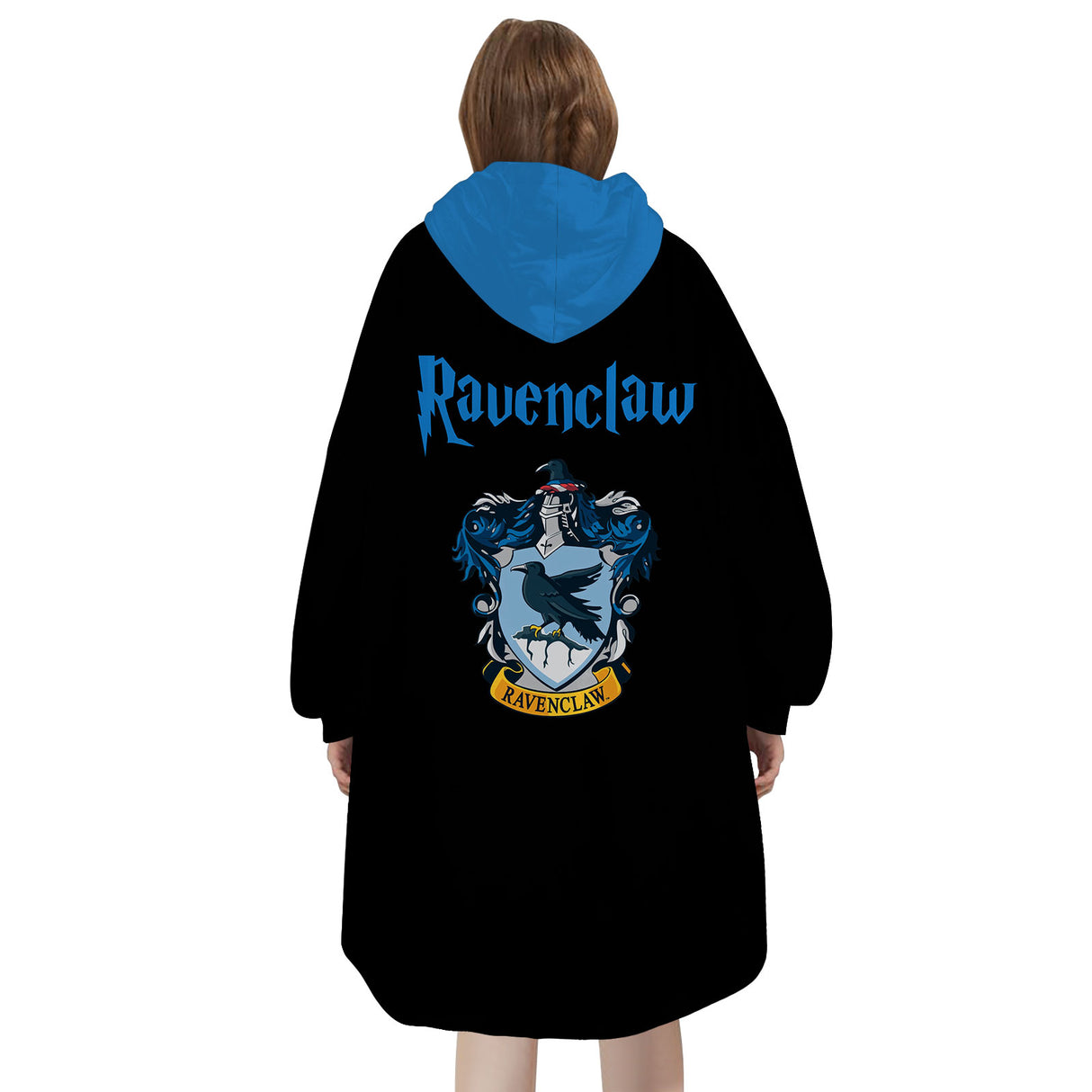 Personalized Snug Oversized Sherpa Wearable Rowena Ravenclaw Harry Potter Hoodie Blanket