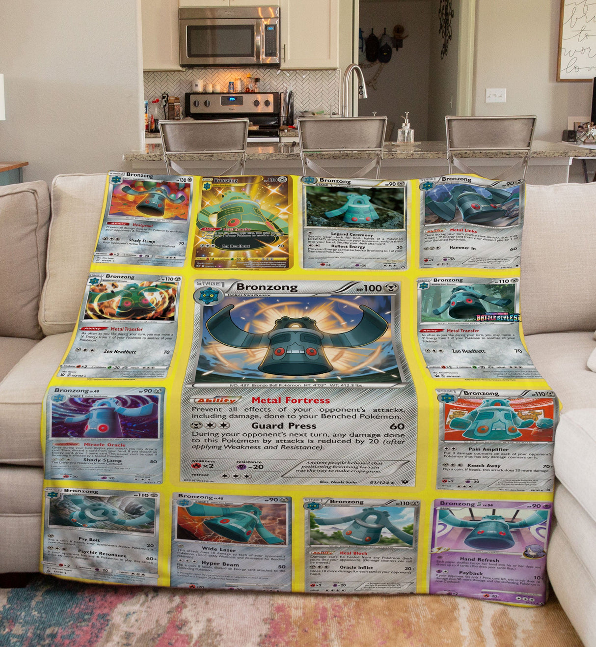 Multi Bronzong Blanket