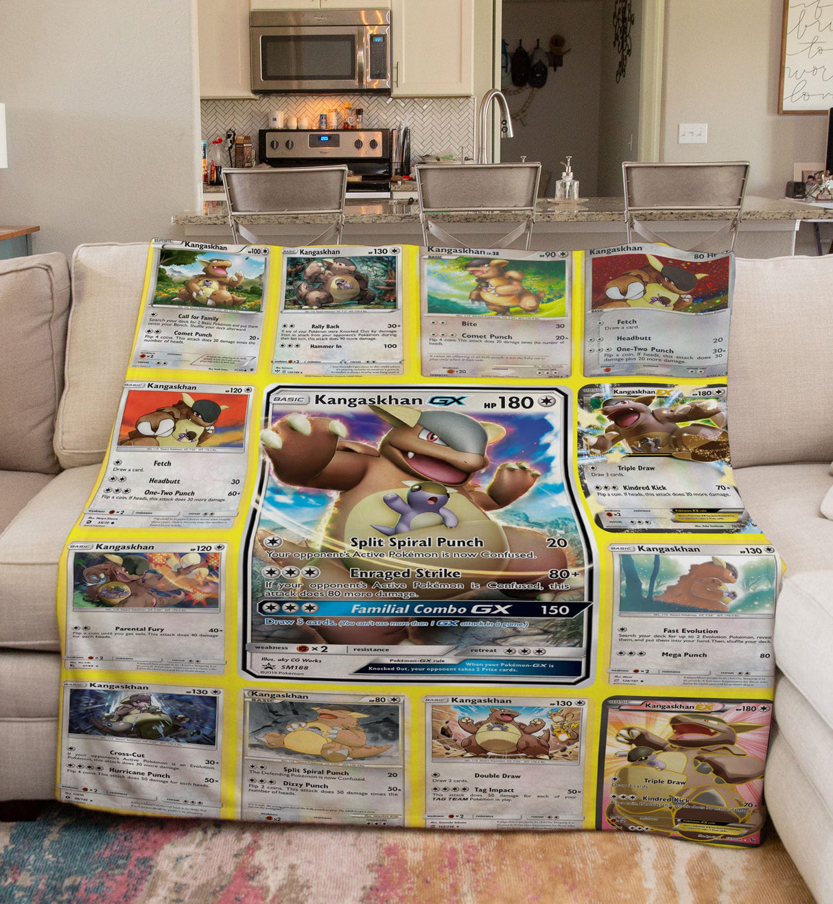 Multi Kangaskhan Blanket