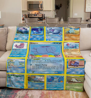 Custom Multi Quagsire Blanket