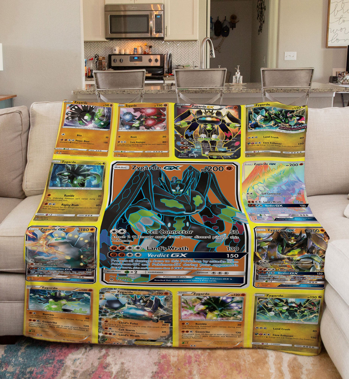 Multi Zygarde Blanket