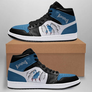 Custom Personalizable Fairleigh Dickinson Knights Hi-Top JD1 Shoes Sport Sneakers-Shoes