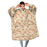 Personalized Magic Halloween Snug Oversized Wearable Hoodie Blanket