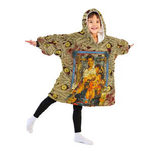 Personalized Snug Oversized Sherpa Wearable Halloween The Mummy Returns Hoodie Blanket