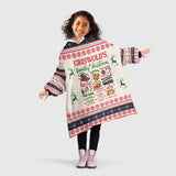 Personalized Griswold's Family Christmas Snug Oversized Wearable Hoodie Blanket