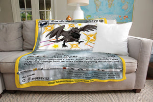 Custom Corviknight Sword & Shield Series Blanket