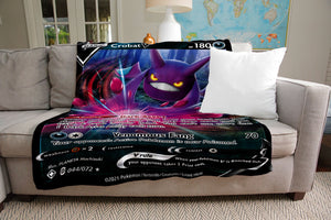 Custom Crobat V Sword & Shield Series Blanket