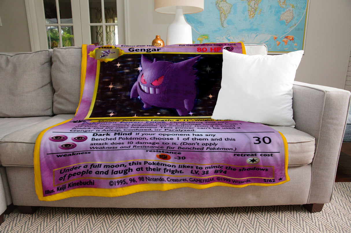 Custom Gengar Base Series Blanket