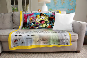 Meowth XY Series Blanket