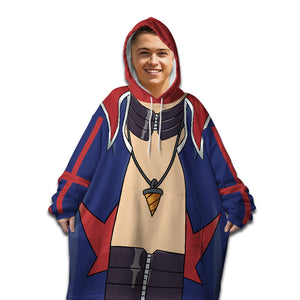 Personalized Snug Oversized Sherpa Wearable Simon - Tengen Toppa Gurren Lagann Hoodie Blanket