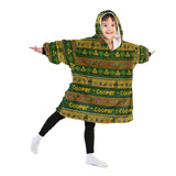 Personalized Link Adventure Zelda Snug Oversized Wearable Hoodie Blanket