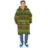 Personalized Link Adventure Zelda Snug Oversized Wearable Hoodie Blanket