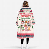 Personalized Griswold's Family Christmas Snug Oversized Wearable Hoodie Blanket