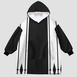 Personalized Snug Oversized Sherpa Wearable Kenpachi Zaraki - Bleach Hoodie Blanket