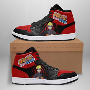 Custom Personalizable Naruto Shoes Anime Jordan Sneakers Fan Gift Anime Hi-Top JD1 Shoes Sport-Shoes