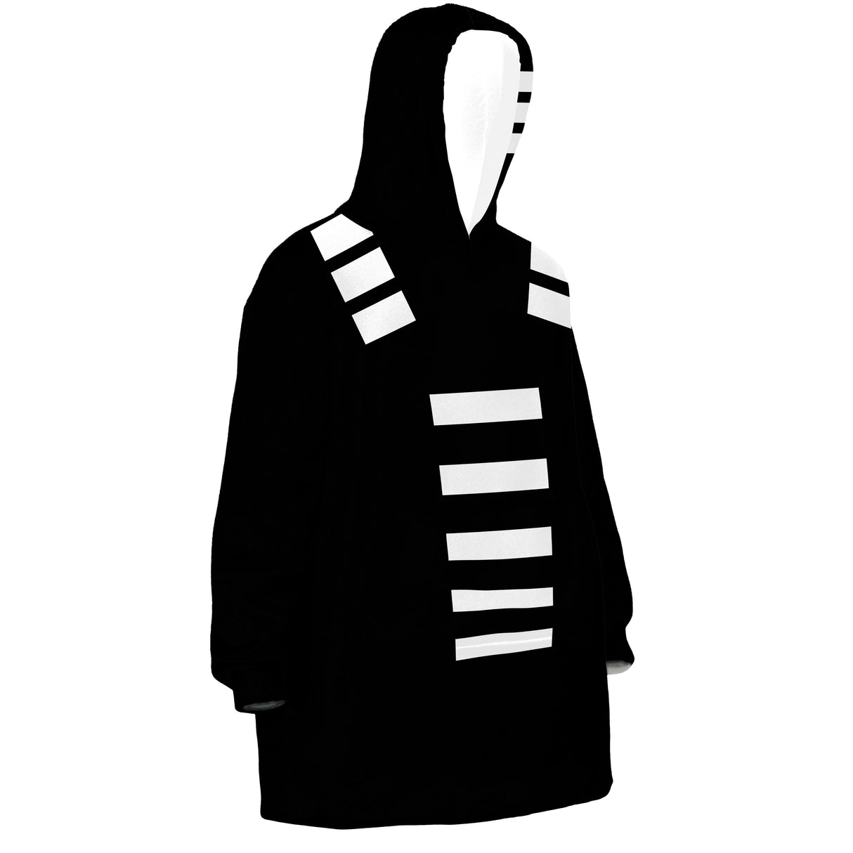 Personalized Snug Oversized Sherpa Wearable Soul Eater - Death The Kid Hoodie Blanket