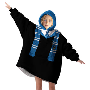 Personalized Snug Oversized Sherpa Wearable Rowena Ravenclaw Harry Potter Hoodie Blanket