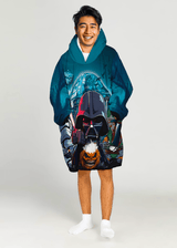 Custom Personalized Halloween Spooky Scifi Galaxy War Snug Oversized Wearable Hoodie Blanket