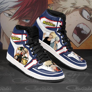 Custom Personalizable Todoroki And Bakugo My Hero Academia Anime Hi-Top JD1 Shoes Sport Sneakers-Shoes