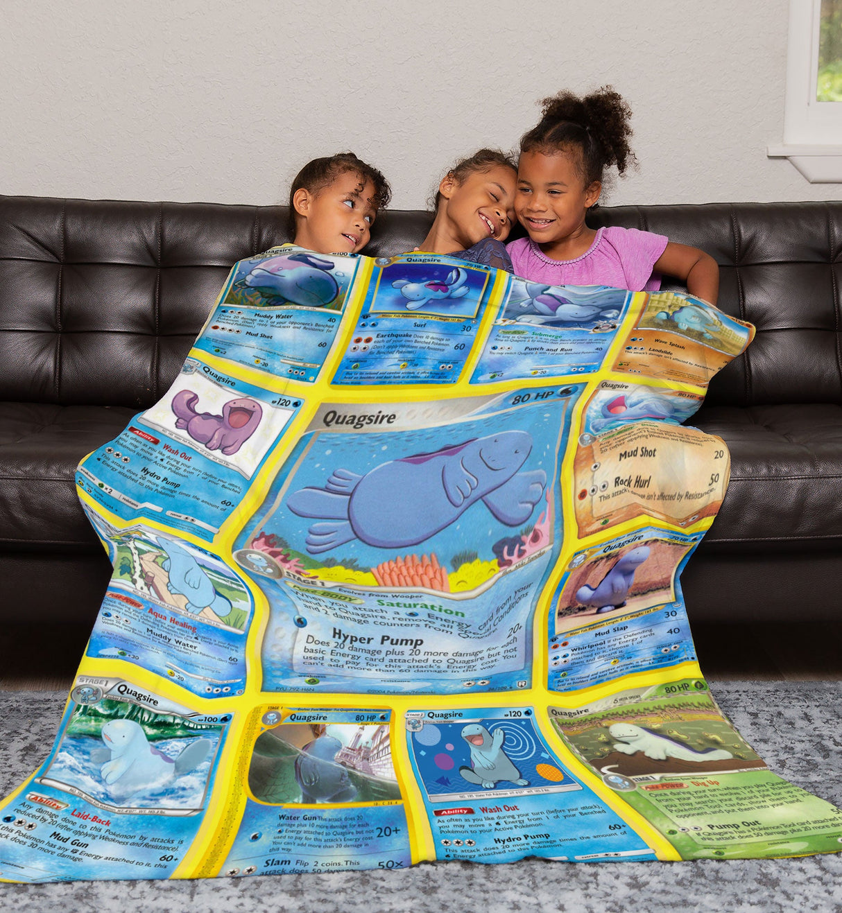 Custom Multi Quagsire Blanket