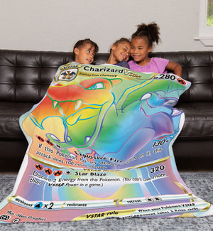 Custom Charizard VSTAR Sword & Shield Series Blanket