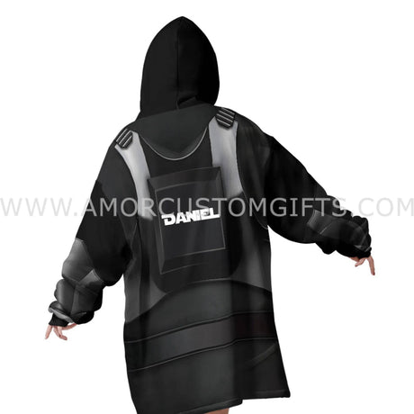 Personalized Darth Vader Space Wars Snug Oversized Wearable Hoodie Blanket