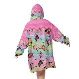 Personalized Fairy Tale Princess Halloween Snug Oversized Wearable Hoodie Blanket