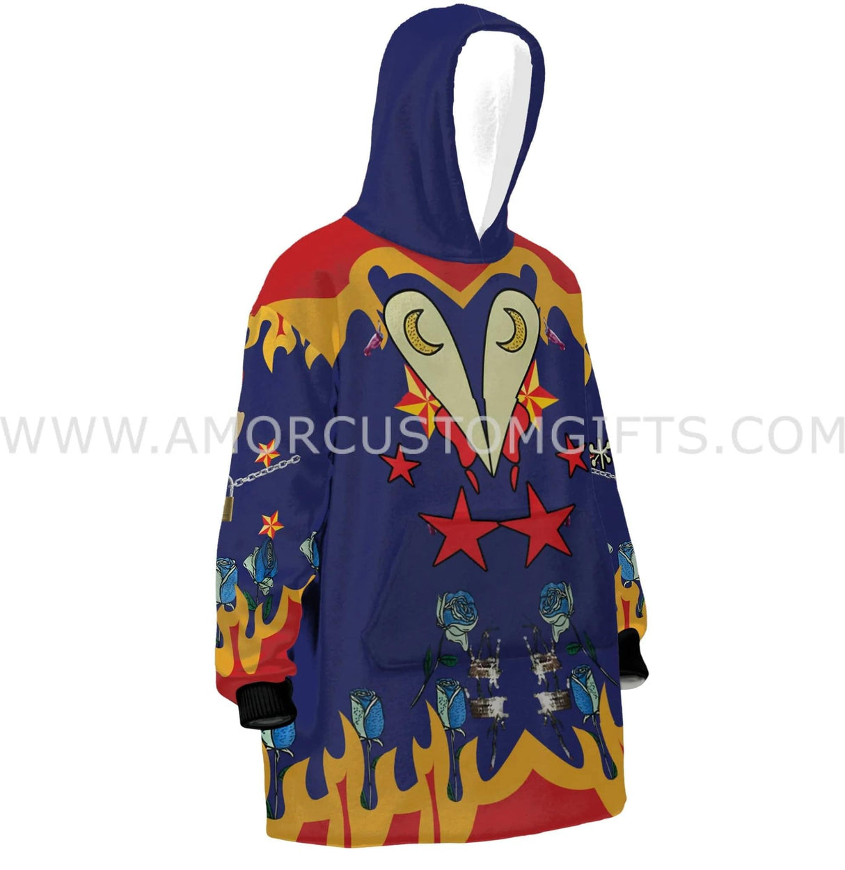 Personalized Harley Quinn Suicide Squad 2 Halloween Snug Oversized Wearable Hoodie Blanket