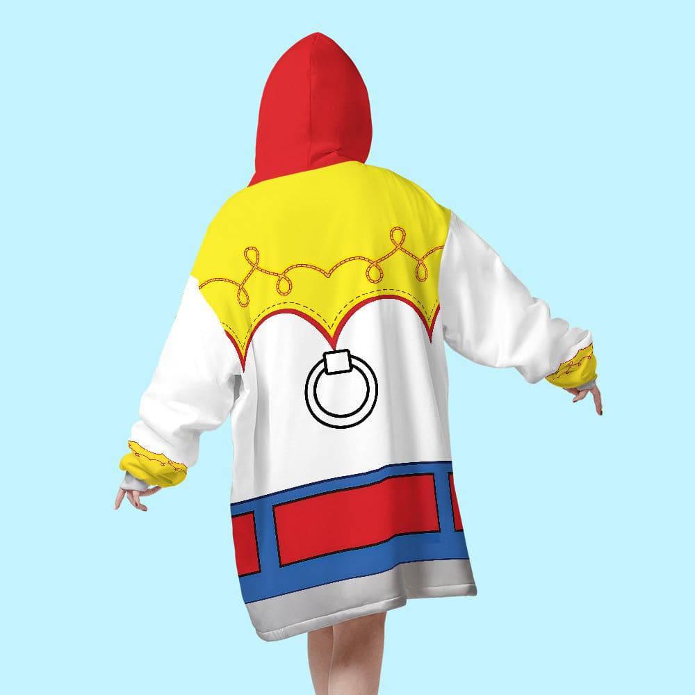 Personalized Jessie Toy Story Snug Oversized Wearable Hoodie Blanket