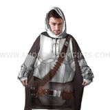 Personalized Mandalorian Space Wars Snug Oversized Wearable Hoodie Blanket