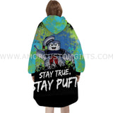 Personalized Marshmallow Snug Oversized Wearable Hoodie Blanket