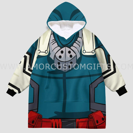 Personalized My Hero MHA Snug Oversized Wearable Hoodie Blanket