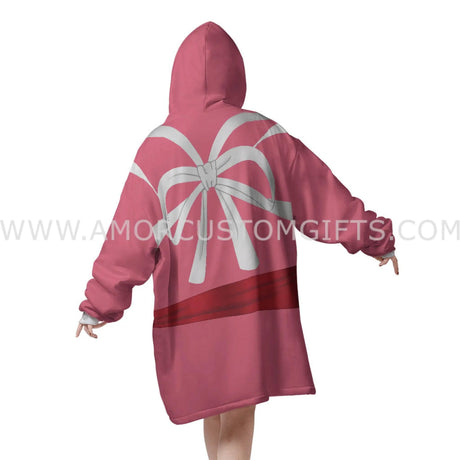 Personalized Spirited Away Chihiro Ogino Snug Oversized Wearable Hoodie Blanket