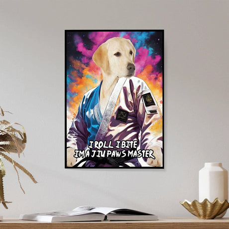 Rescue Dogs Hero Squad Lovers - Rescue Dogs Hero Squad Jiu Jitsu Canvas - Personalized Pet Poster Canvas Print