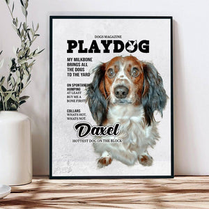 Rescue Dogs Hero Squad Lovers - Playdog 2 - Personalized Pet Poster Canvas Print