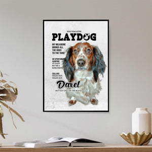 Rescue Dogs Hero Squad Lovers - Playdog 2 - Personalized Pet Poster Canvas Print