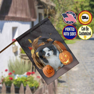 Rescue Dogs Hero Squad Lovers - Witch Hat Halloween Flag - Personalized Flag