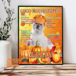 Posters, Prints, & Visual Artwork Cat Lovers - Good Mousekeeping Thanksgiving Magazine - Personalized Pet Poster Canvas Print