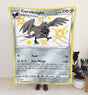 Custom Corviknight Sword & Shield Series Blanket-Amor Custom Gifts