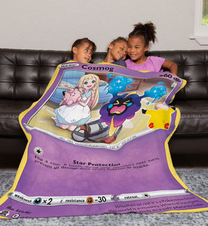 Custom Cosmog Sword & Shield Series Blanket-Amor Custom Gifts