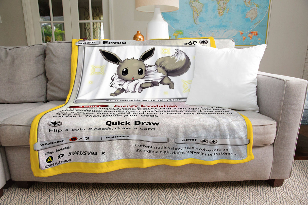 Eevee Sun & Moon Series Blanket