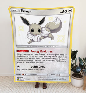 Eevee Sun & Moon Series Blanket