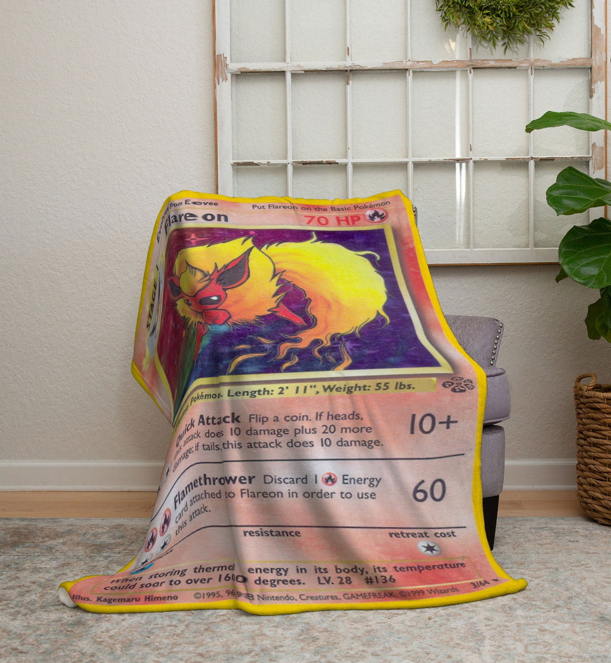 Flareon Base Series Blanket