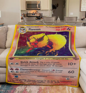 Flareon Base Series Blanket