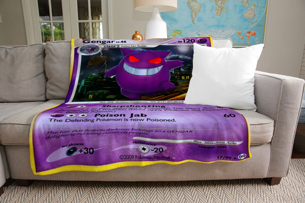 Gengar Platinum Series Blanket