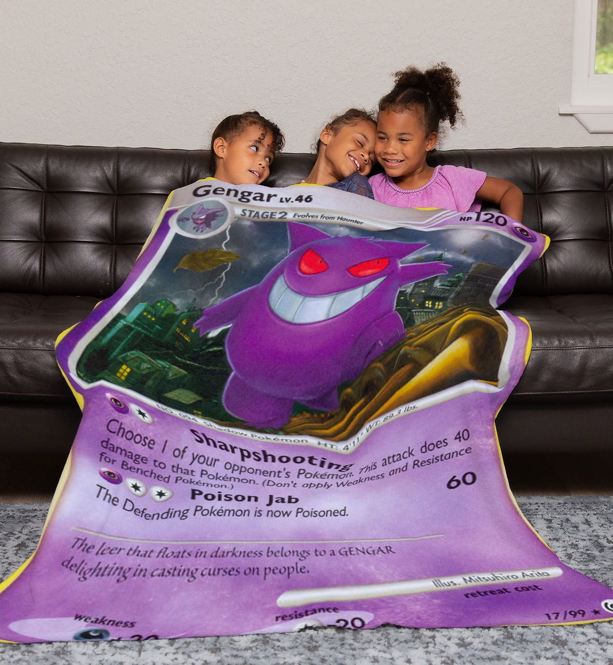 Gengar Platinum Series Blanket