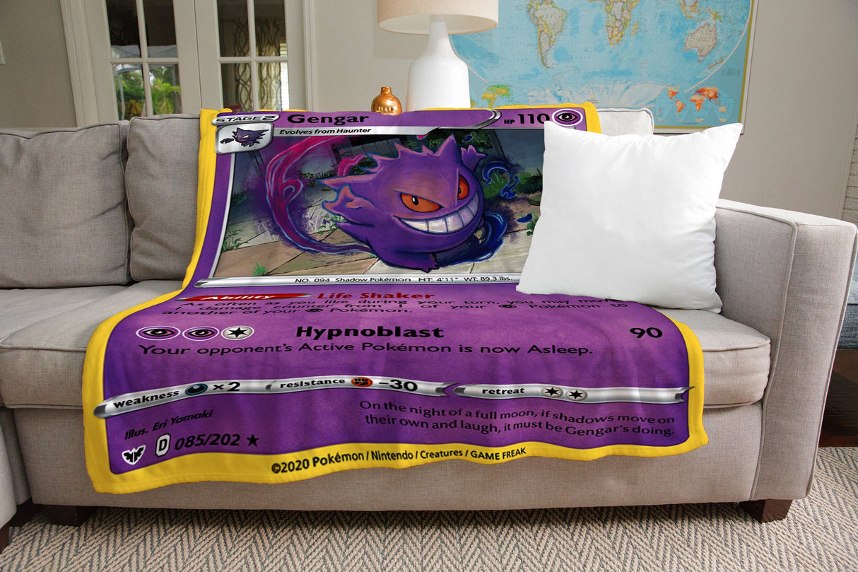 Gengar Sword & Shield Series Blanket